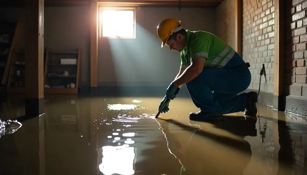 Professional water damage restoration services in Ether, NC